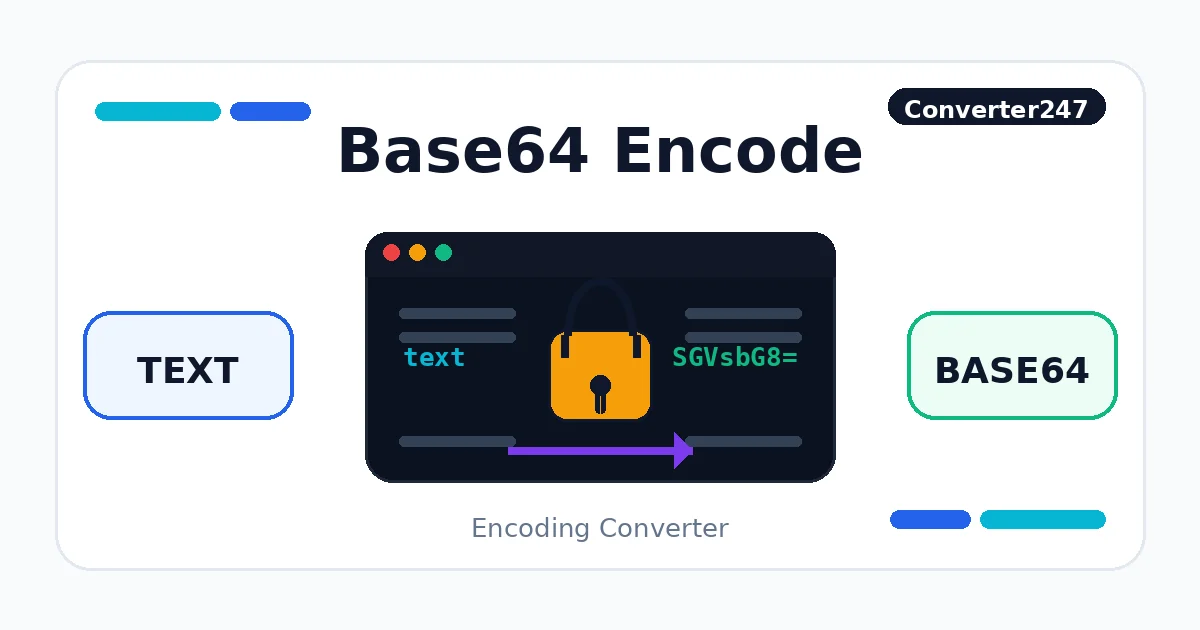 Base64 Encode preview
