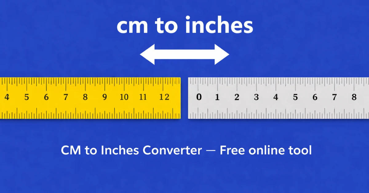 CM to Inches preview