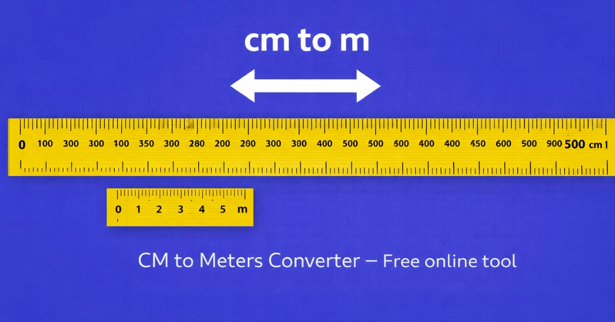 CM to Meters preview
