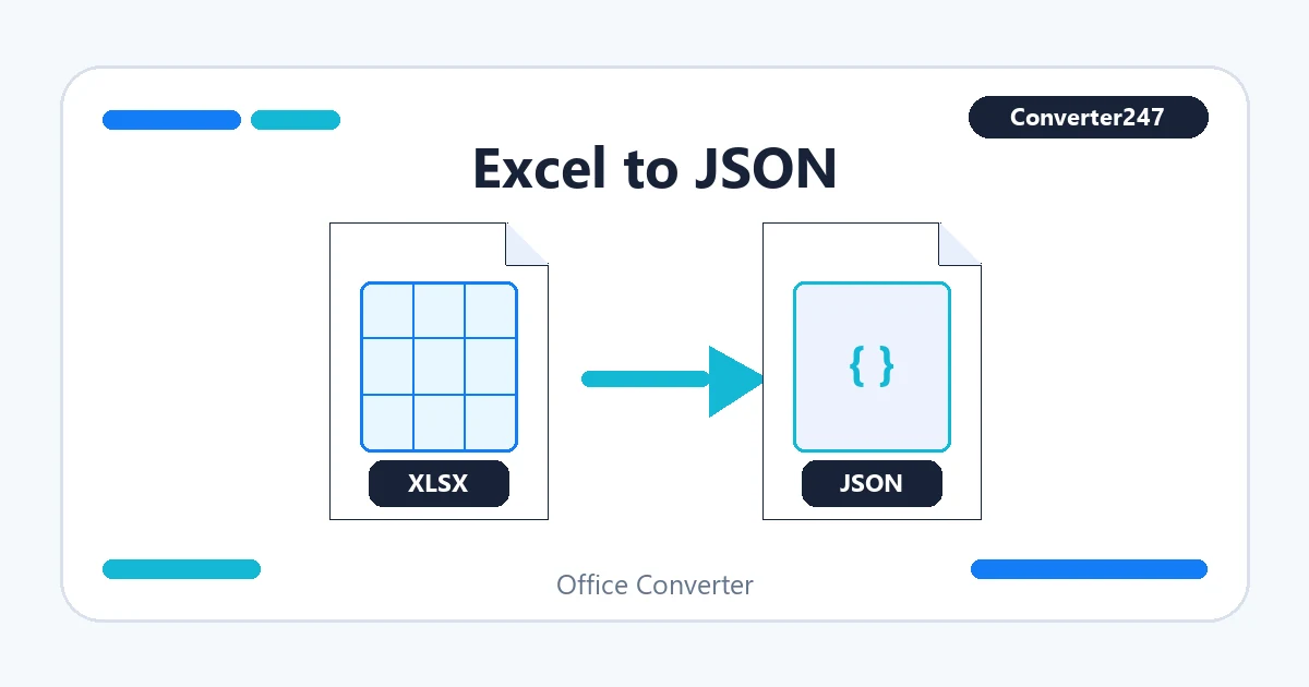 Excel to JSON preview