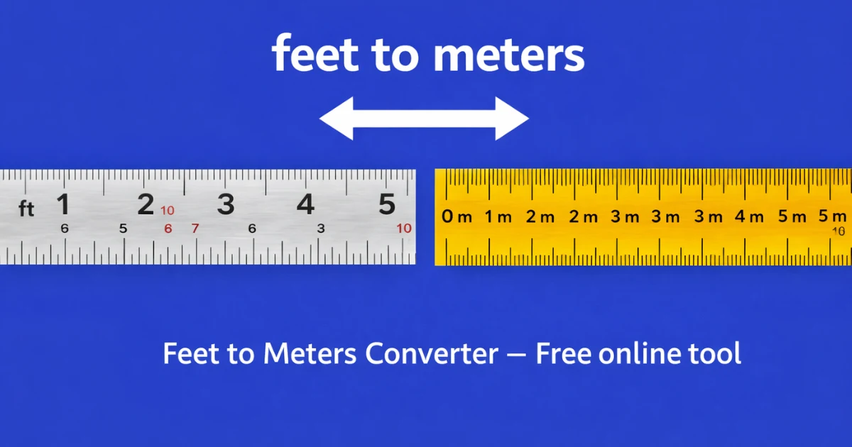 Feet to Meters preview