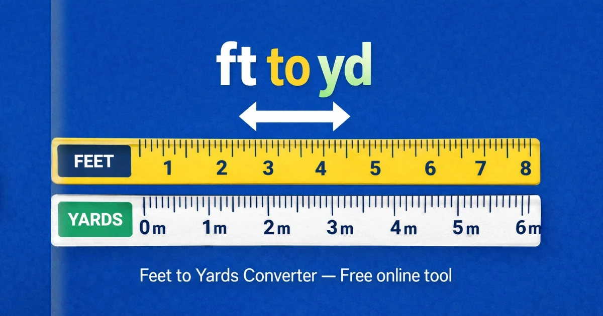 Feet to Yards preview