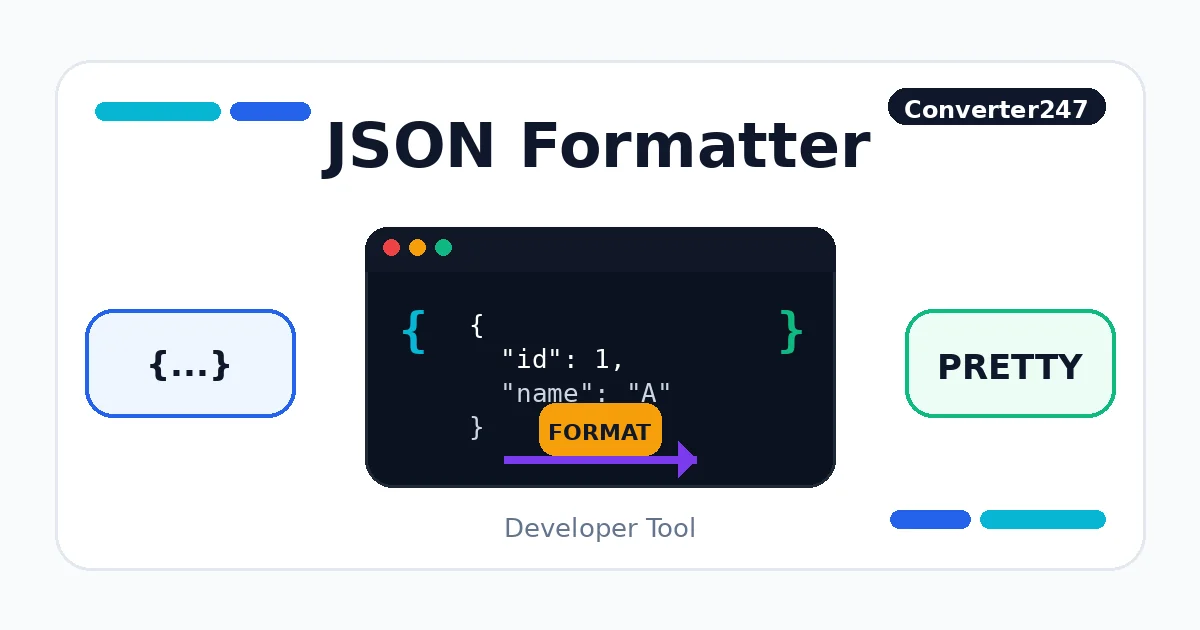 JSON Formatter preview
