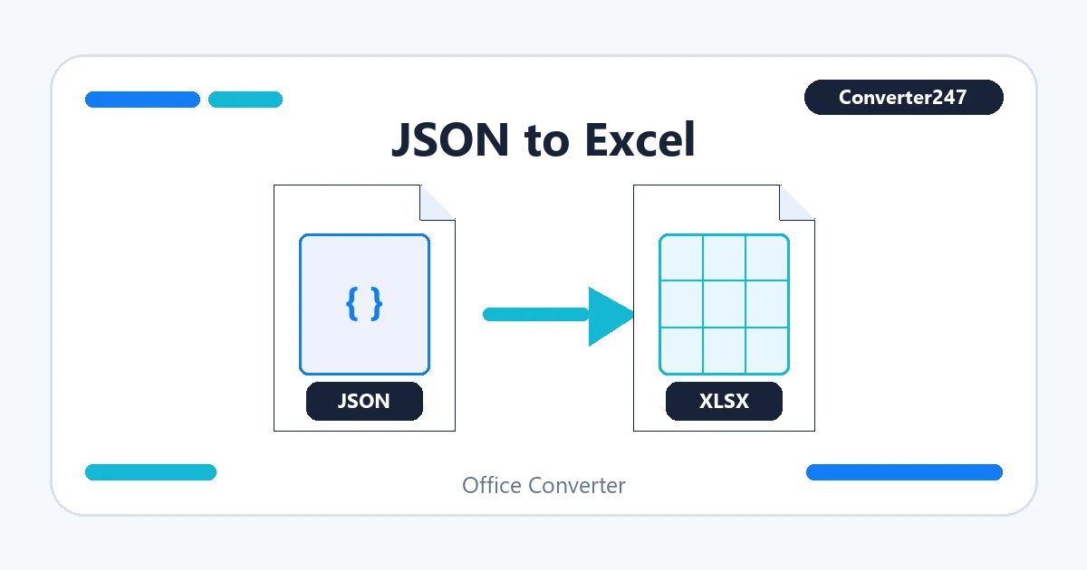 JSON to Excel preview
