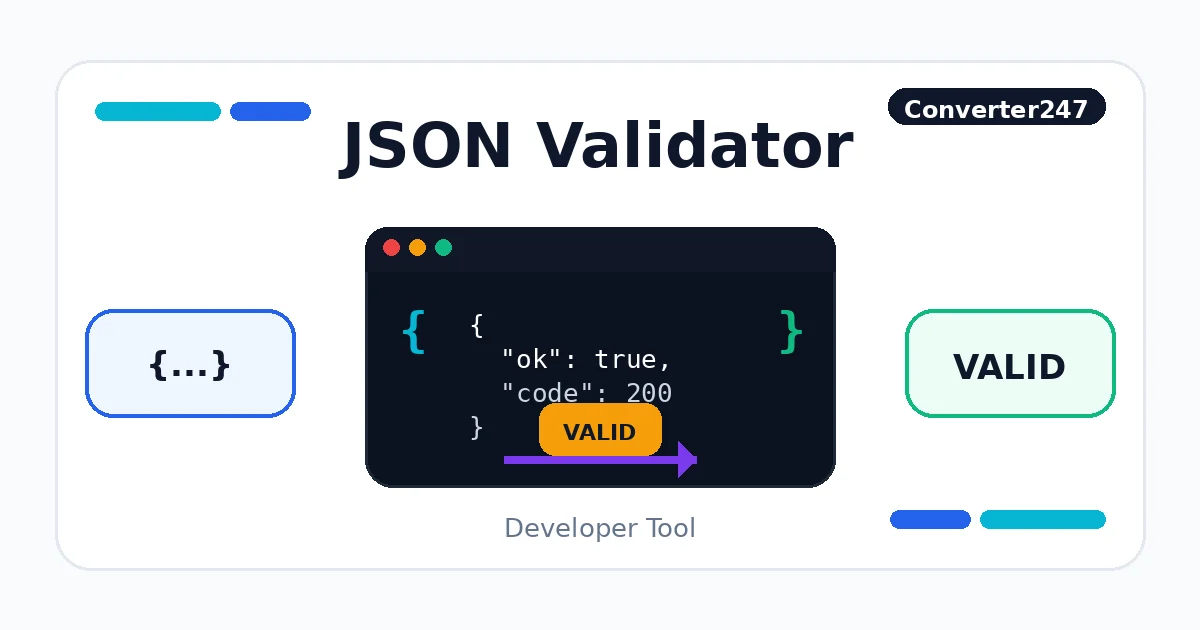 JSON Validator preview