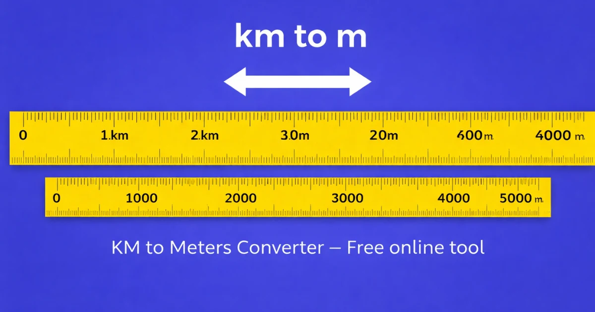 KM to Meters preview