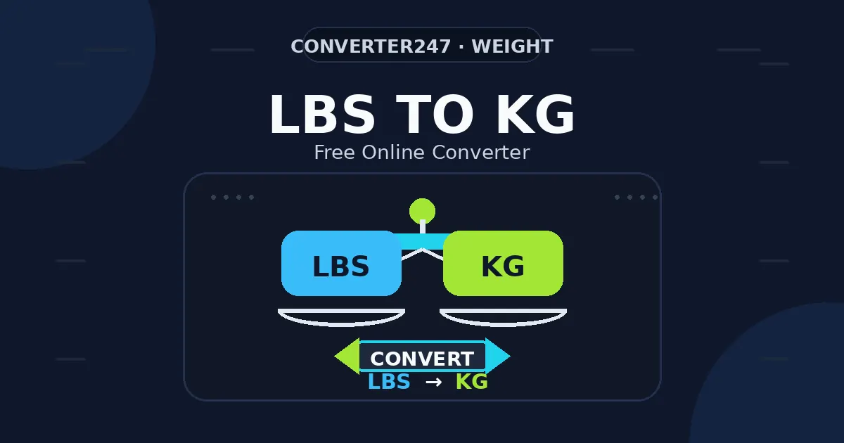 LBS to KG preview