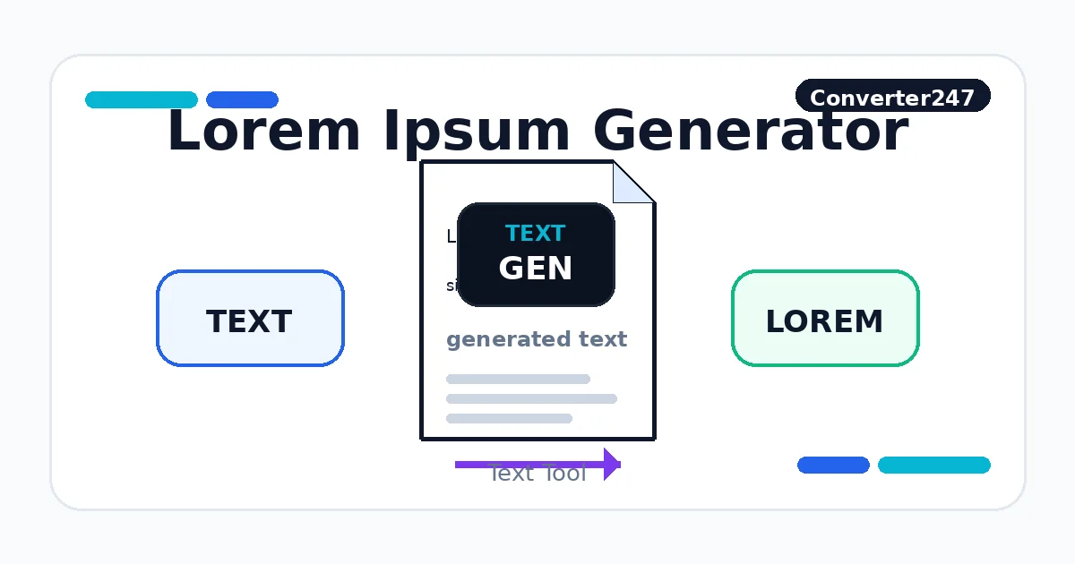Lorem Ipsum Generator preview