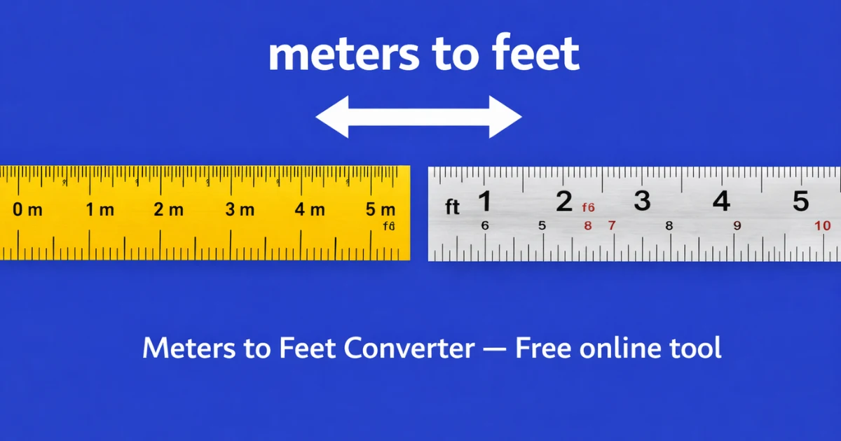 Meters to Feet preview
