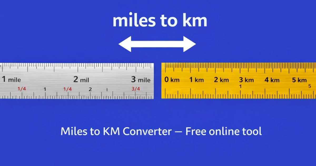 Miles to KM preview