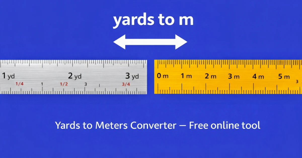 Yards to Meters preview